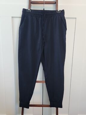 Soma Tech Knit Joggers, Size Medium Black